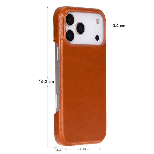 Bisbee iPhone 18 Pro Max Full-Grain Leather Case